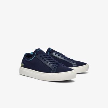 Lacoste La Piquée Textile Knit Sneakers Pánské - Tenisky Tmavě Blankyt | CZ-Kguygg